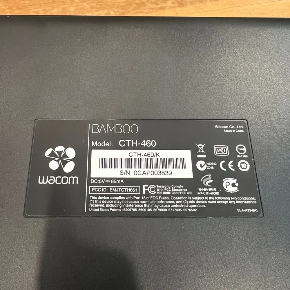 Wacom Bamboo Cth-460